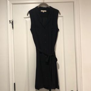 Black Button Down Dress